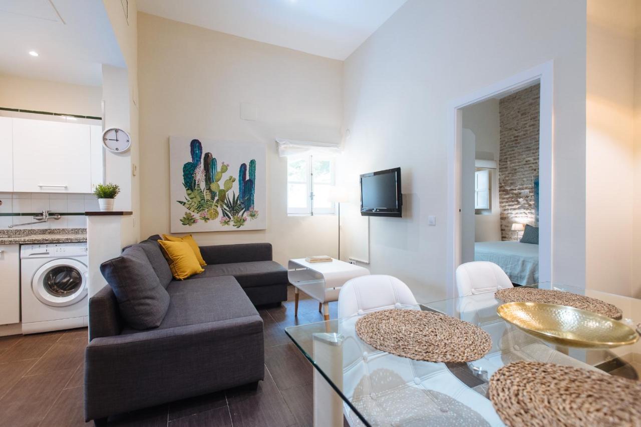Cozy Apartment In House-Palace With Private Patio Sevilla Kültér fotó