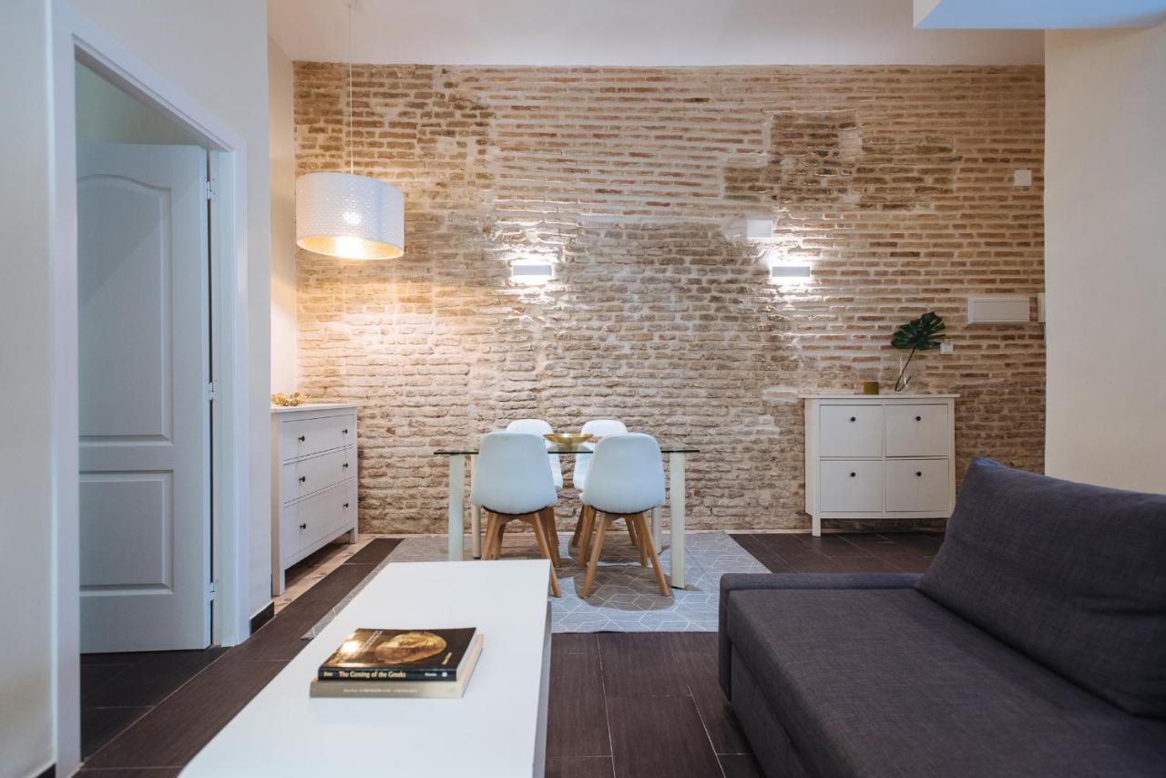 Cozy Apartment In House-Palace With Private Patio Sevilla Kültér fotó